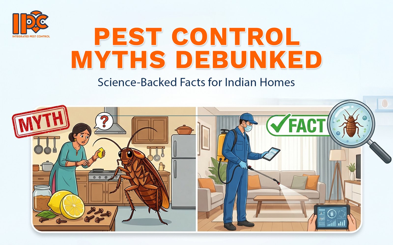 Pest Control Myths Debunked: Science-Backed Facts for Indian Homes